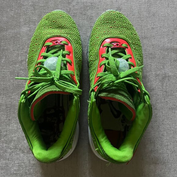 Nike Lebron 20 XX Stocking Stuffer Grinch Men Size 10 Green Apple FJ4955-300 main image 9